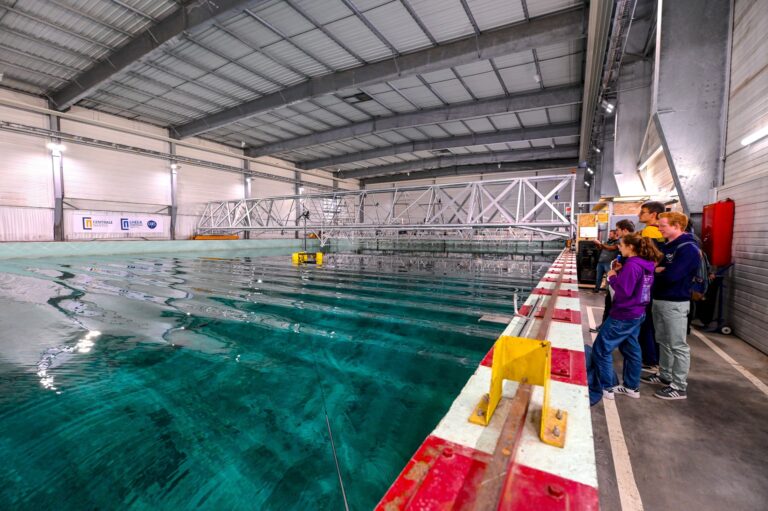 Bassins de génie océanique de Centrale Nantes