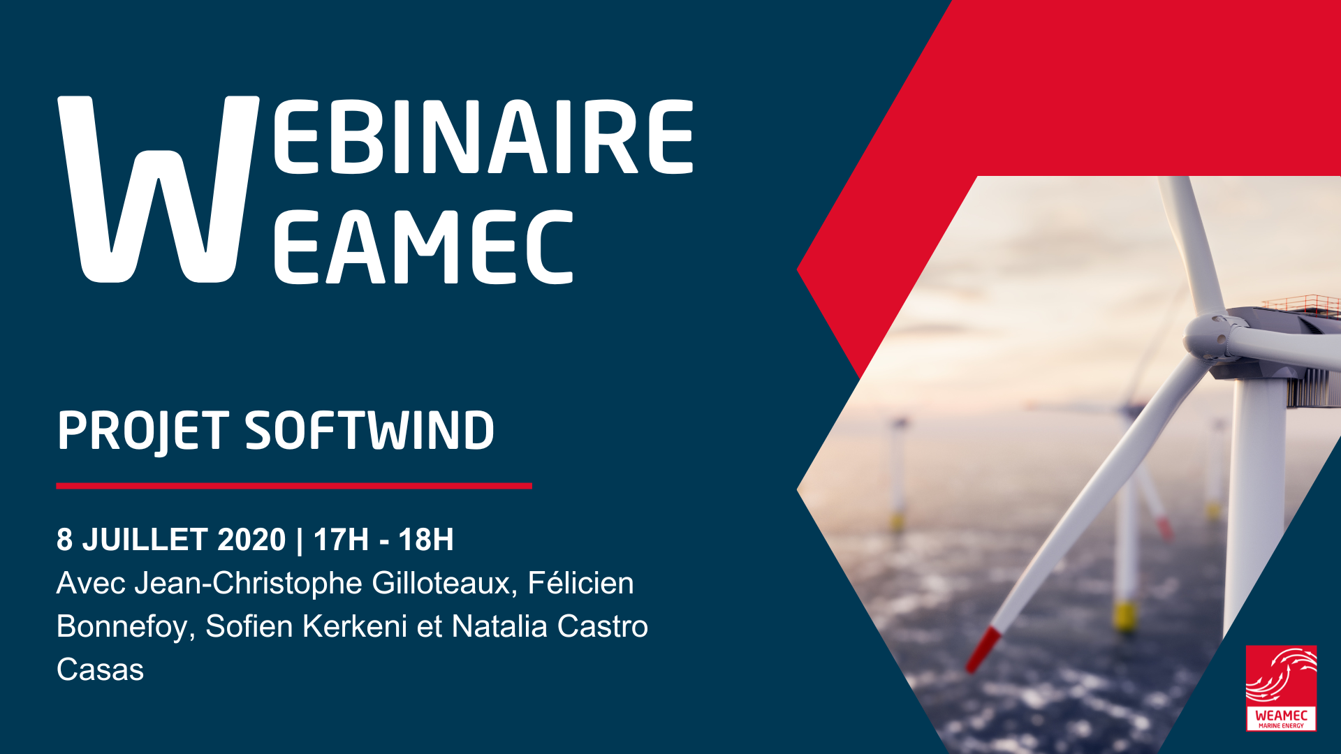 Webinaire Weamec : Projet SOFTWIND