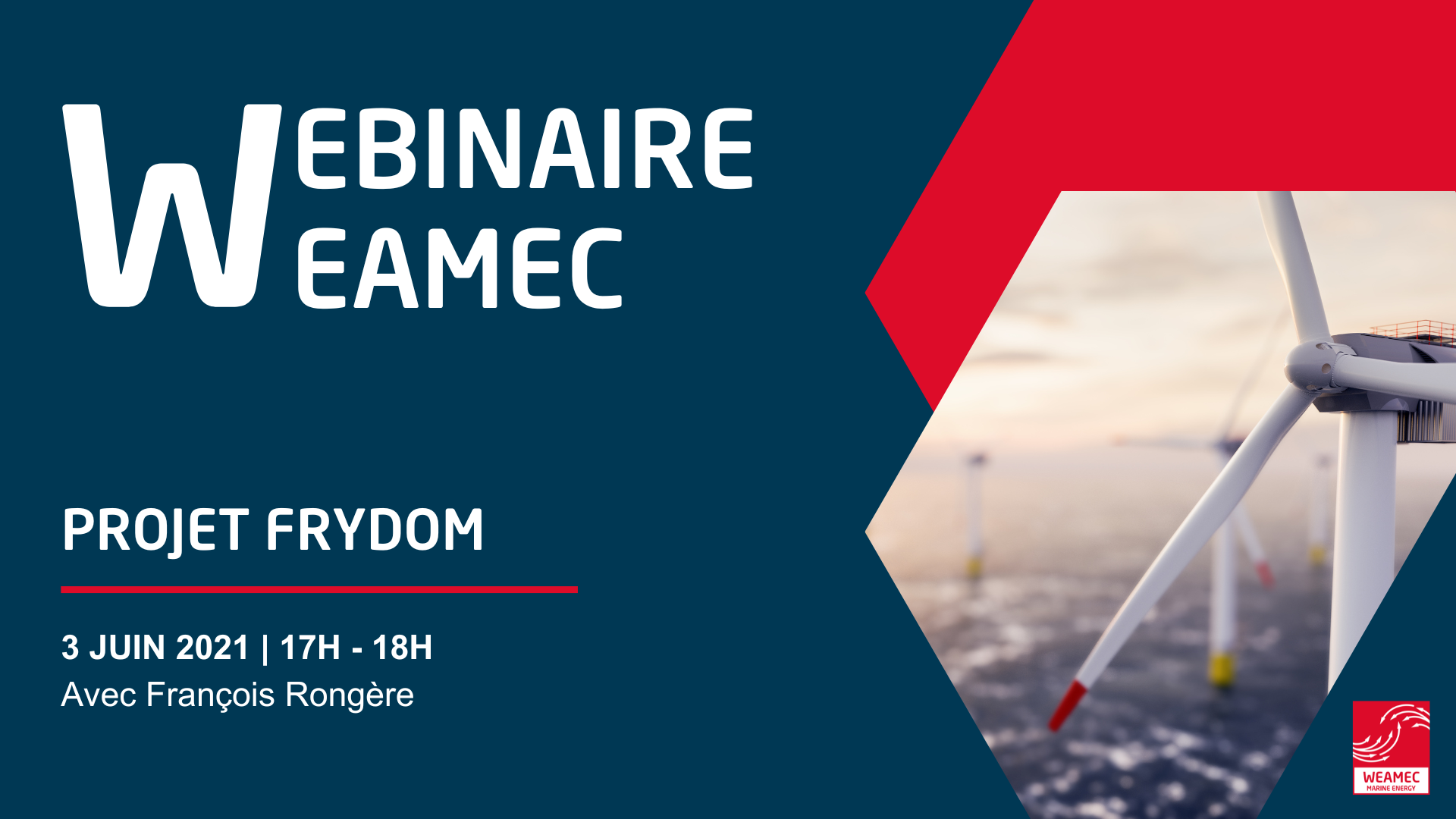 Webinaire Weamec : Projet FRYDOM