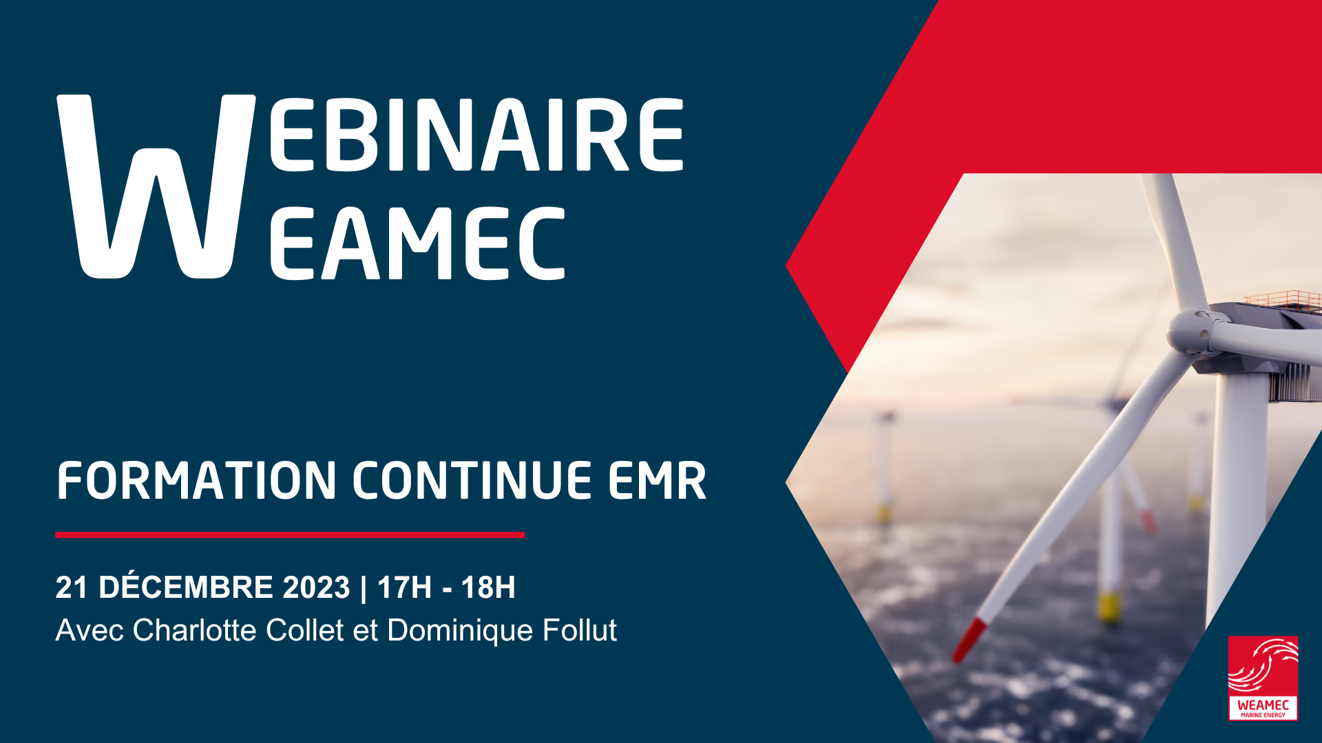 Webinaire Weamec : Formation continue EMR 2024