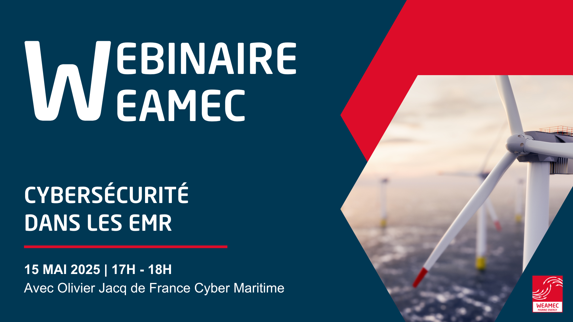 Webinaire Weamec : Cybersécurité dans les EMR