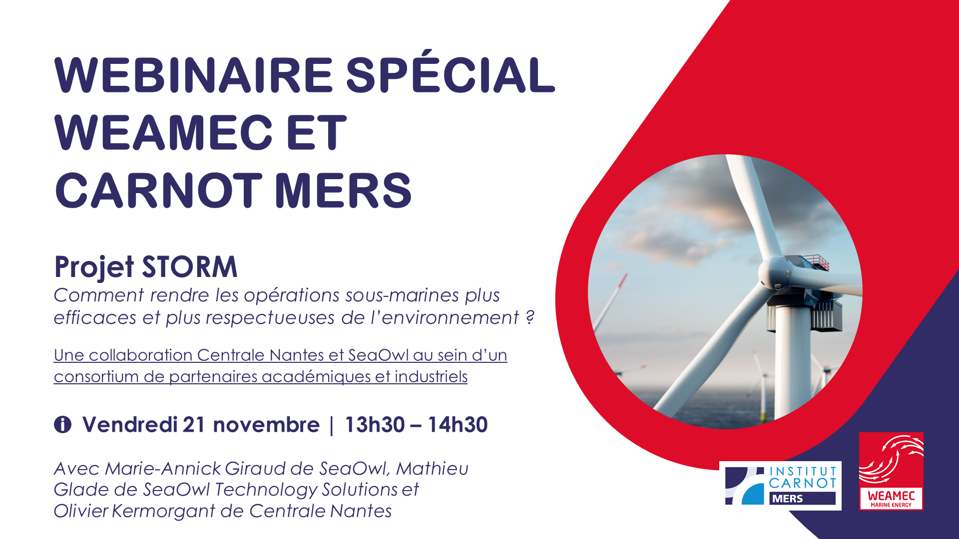 Webinaire projet STORM