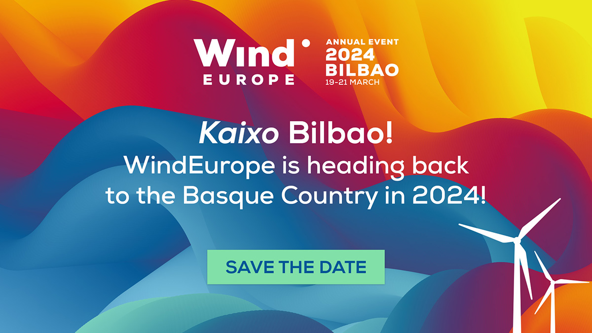 Visuel de l'événement WindEurope 2024