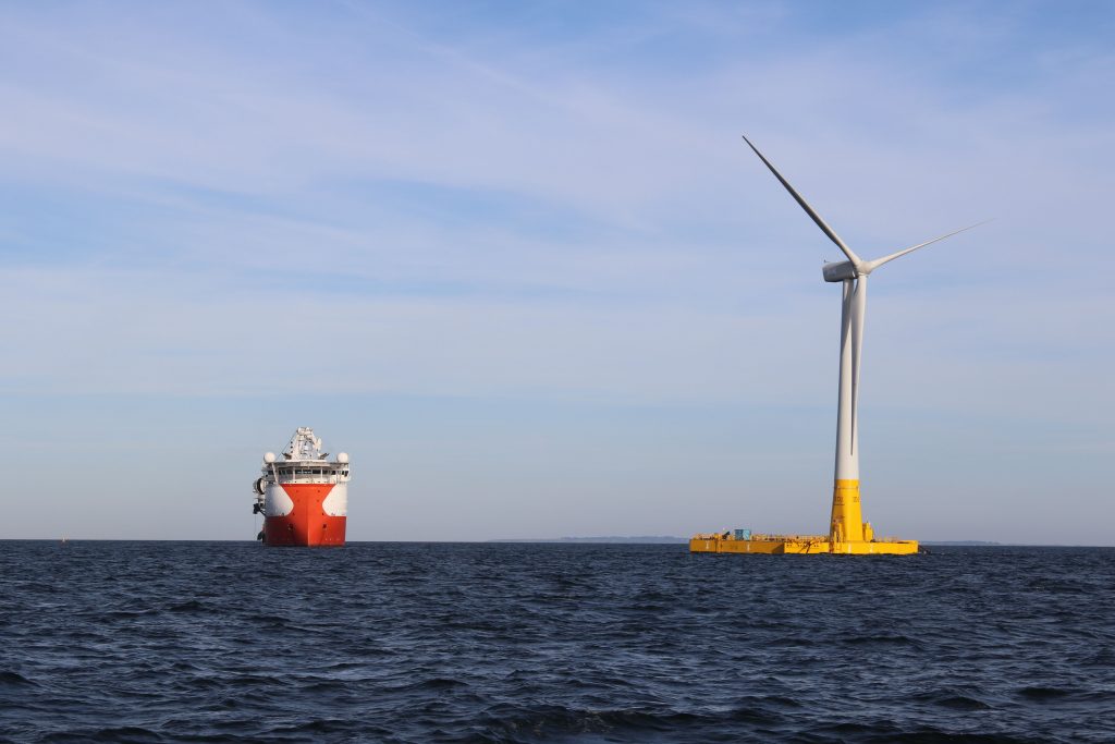 FLOATGEN: The first offshore wind turbine in France - WEAMEC EN